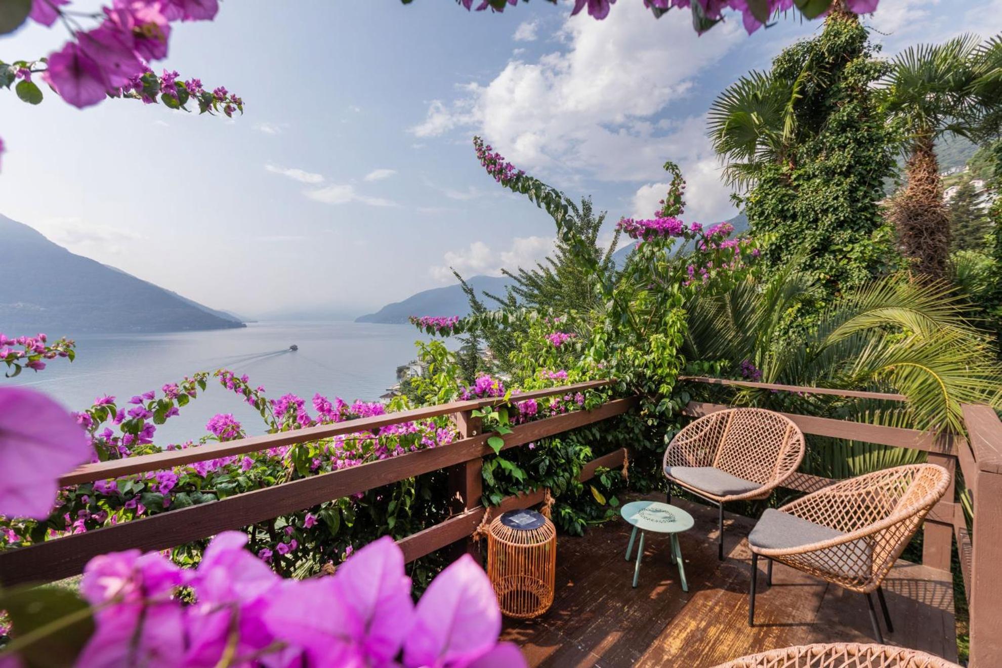 Parkhotel Brenscino Brissago Exterior foto