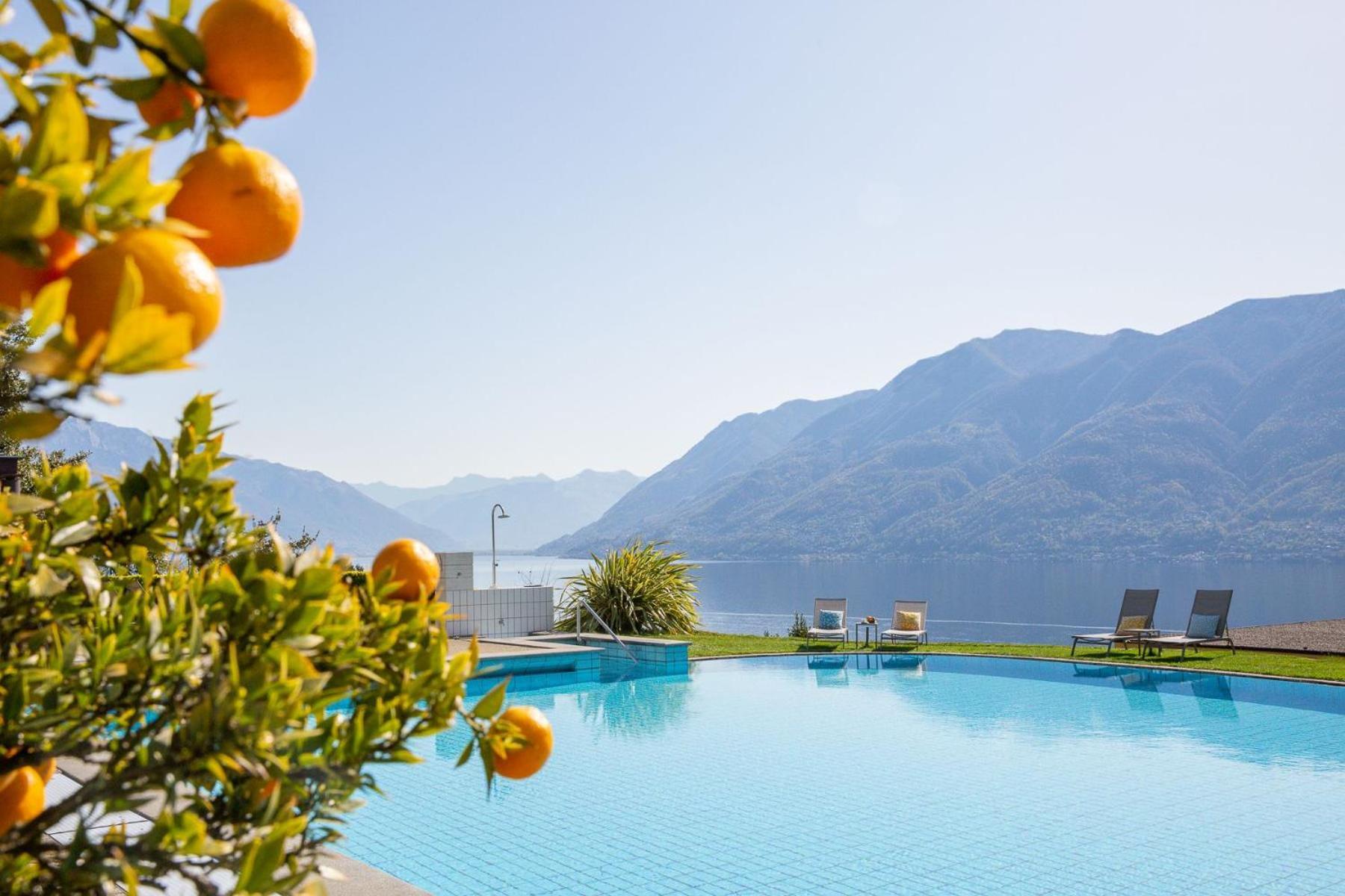 Parkhotel Brenscino Brissago Exterior foto